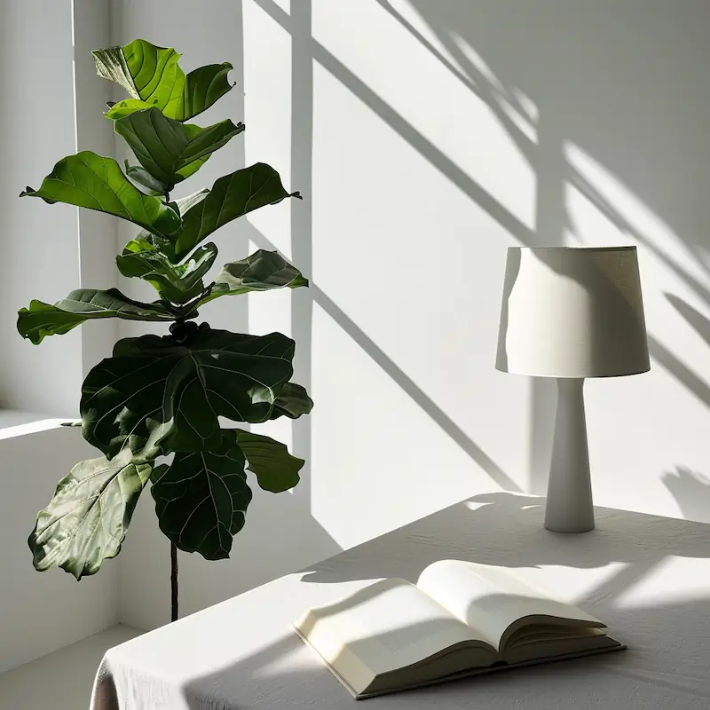 sunlit white room 2
